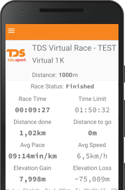 Race complete